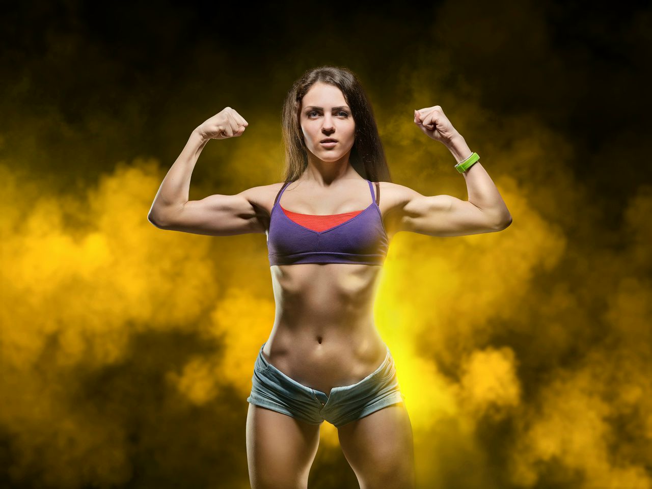 Athletic girls in Nukualofa